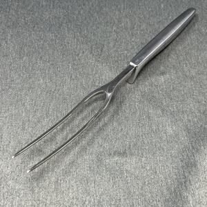 Vintage Gerber Siegfried Carving Fork Stainless Steel 2 Prong BBQ MCM 10.5 Inch